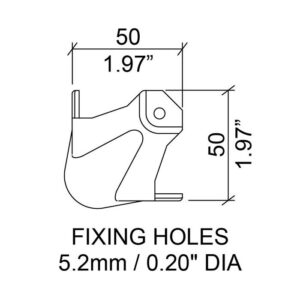 Alternative view of C1081Z - Üç Bacak Metal Köşebent 30x30mm Profil - PennElcom